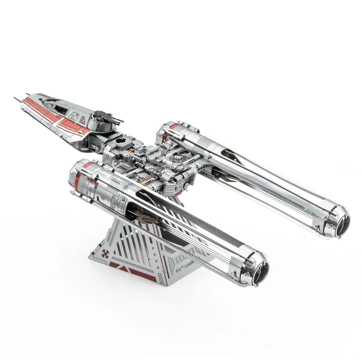 Y-WING 3D メタルパズルモデルキット DIY レーザーカットパズルジグソーおもちゃ子供用