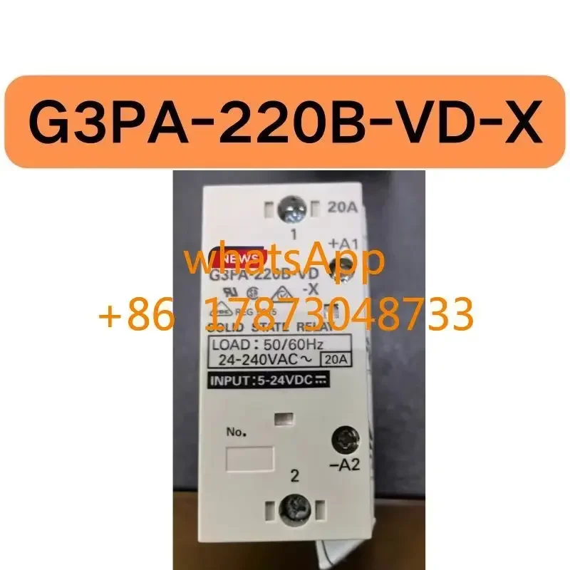 

Новое твердотельное реле G3PA-220B-VD-X в наличии для быстрой доставки