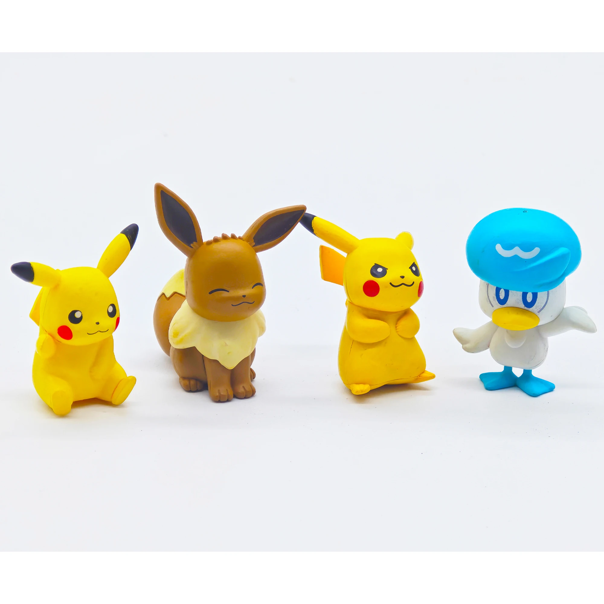 Pokémon Eevee Figure Ornements, Poupées Quaxly, Jouet Anime en vrac, Mini Butter, Petite poche, Monstertabletop, Décoration, Cadeau, Original