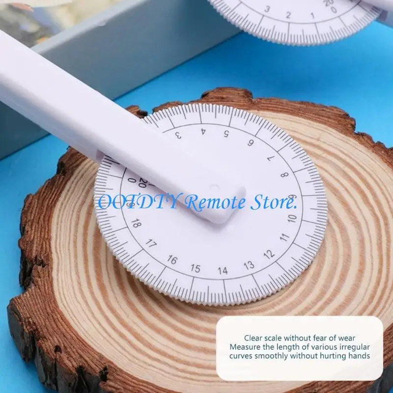 

Круглая линейка для квилтинга с масштабированными роликовыми колесами. Линейка для шитья.