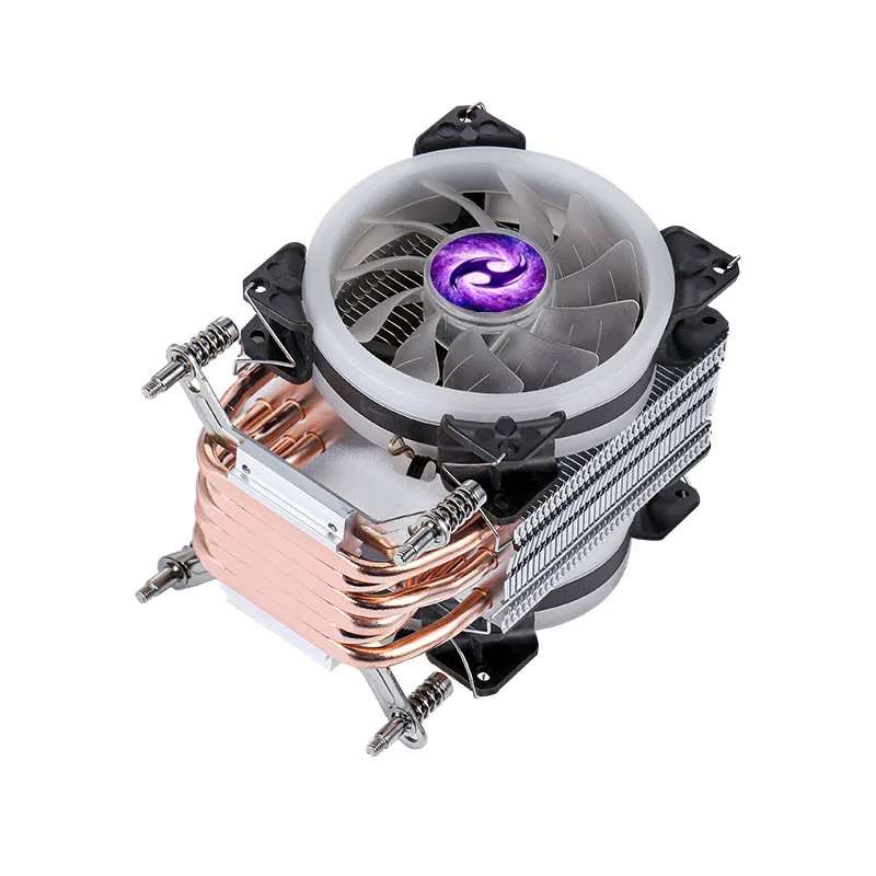 LANSHUO 90mm Cooler CPU Fan 2/4/6 Heat Pipe Tower Type Radiator Silent Processor Compatible LGA 1700 2011 X99 2066 X79 1200 115X view 3