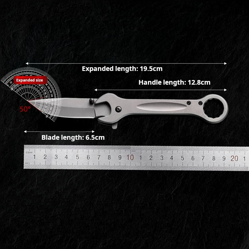 Multi -functional wrench Hexagonal screw Plum screw outdoor Portable repair tool