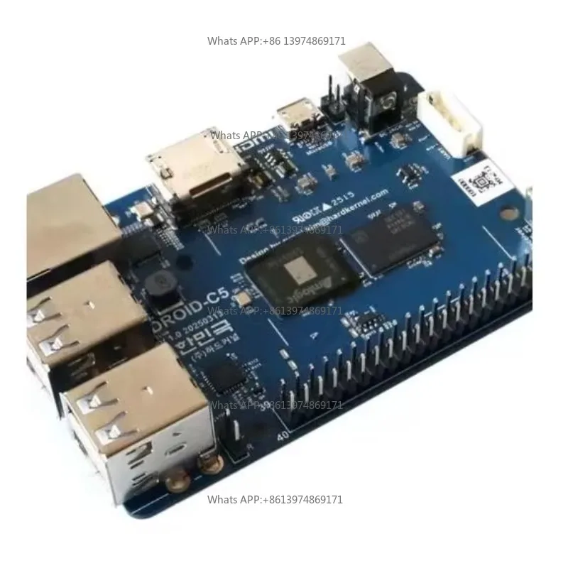 ODROID-C5 Amlogic S905X5M SBC 4GB RAM Power Efficient Single Board Computer Programmable Development Accessory