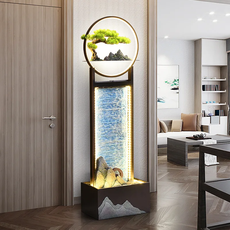 Sophisticated Luxury Aquariu Exquisite Energy-efficient Crystal Desks Smart Integrated Cylinder Ffice Furniture Военное ДелоLJ40
