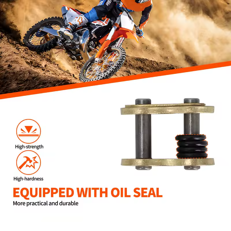 Motorcycle Chain Buckle Ring Link 420 428 520 525 530 Heavy Chain Connecting Connector Master Joint Link With O-Ring Chain Lock - Image 5