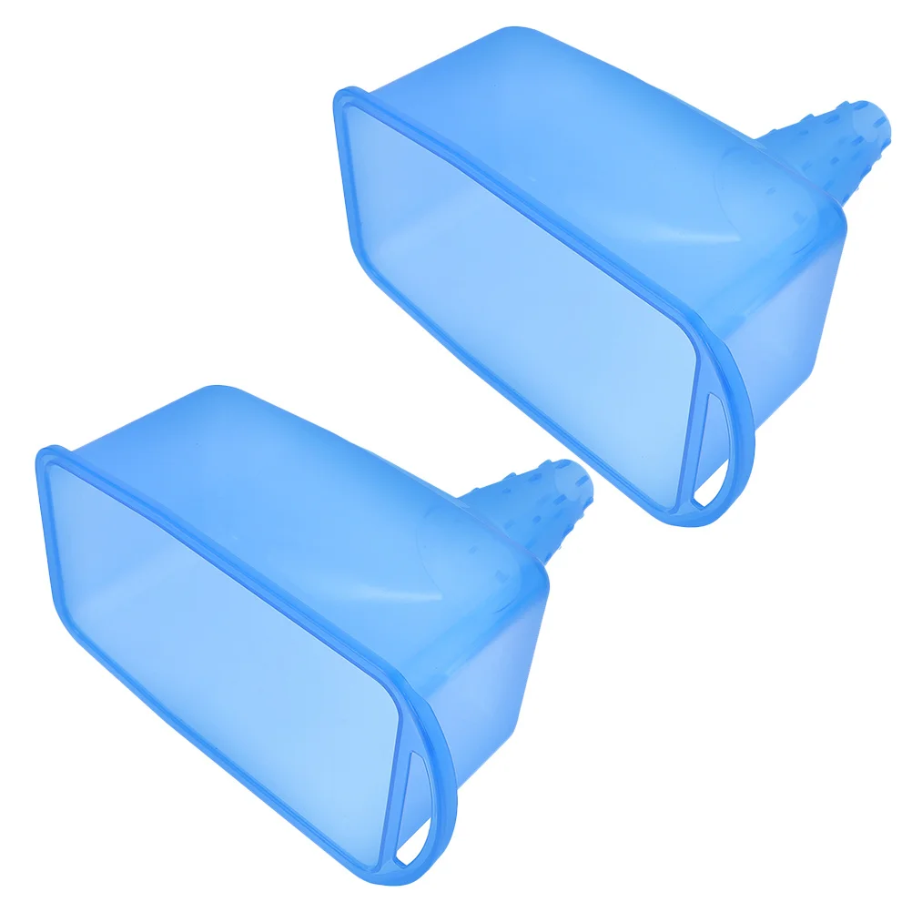 

2Pcs Square Oil Funnel for Car Motorcycle Fuel Transfer Wide Mouth Spill Proof Design Flexible Automotive Maintenance Tool