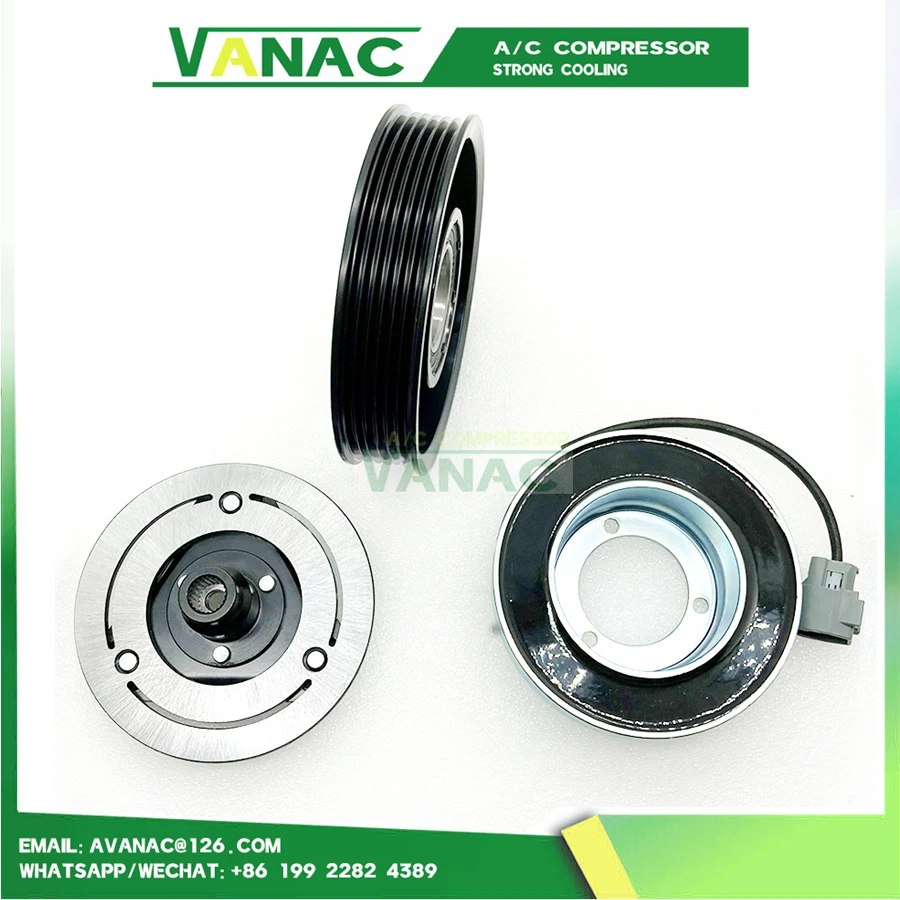 For Mazda 6 GH GG1.8 2.0 2.5 AC Compressor Magnetic Clutch Pulley GS1D-61-L10 GDK4-61-L10 S2V3-61-L10GJ6A-61-L30 GR1A-61-L30