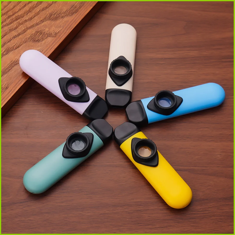 Portable ABS Kazoo Flute Easy To Learn with Lanyard Musical Instruments Joyful British Musical Whistle Toy Boys Girls Gift
