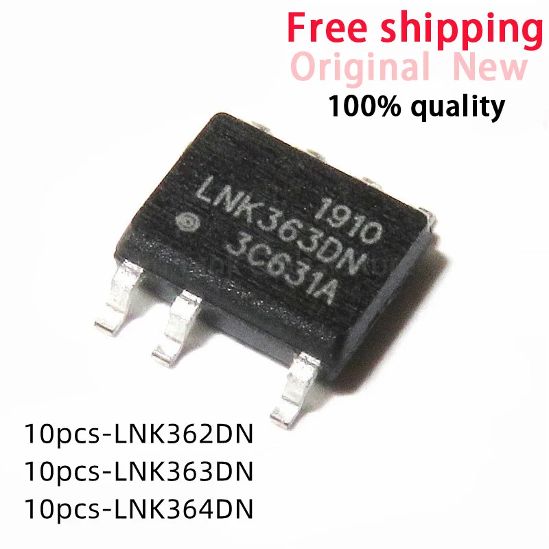 (10piece)100% New LNK362DN LNK363DN LNK364DN sop-7 Chipset