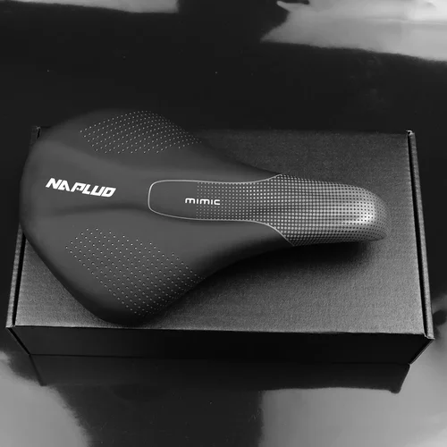 Imagen 2 del producto Cojín ultraligero para bicicleta de montaña, sillín ancho de 155mm, accesorios para ciclismo S Boody