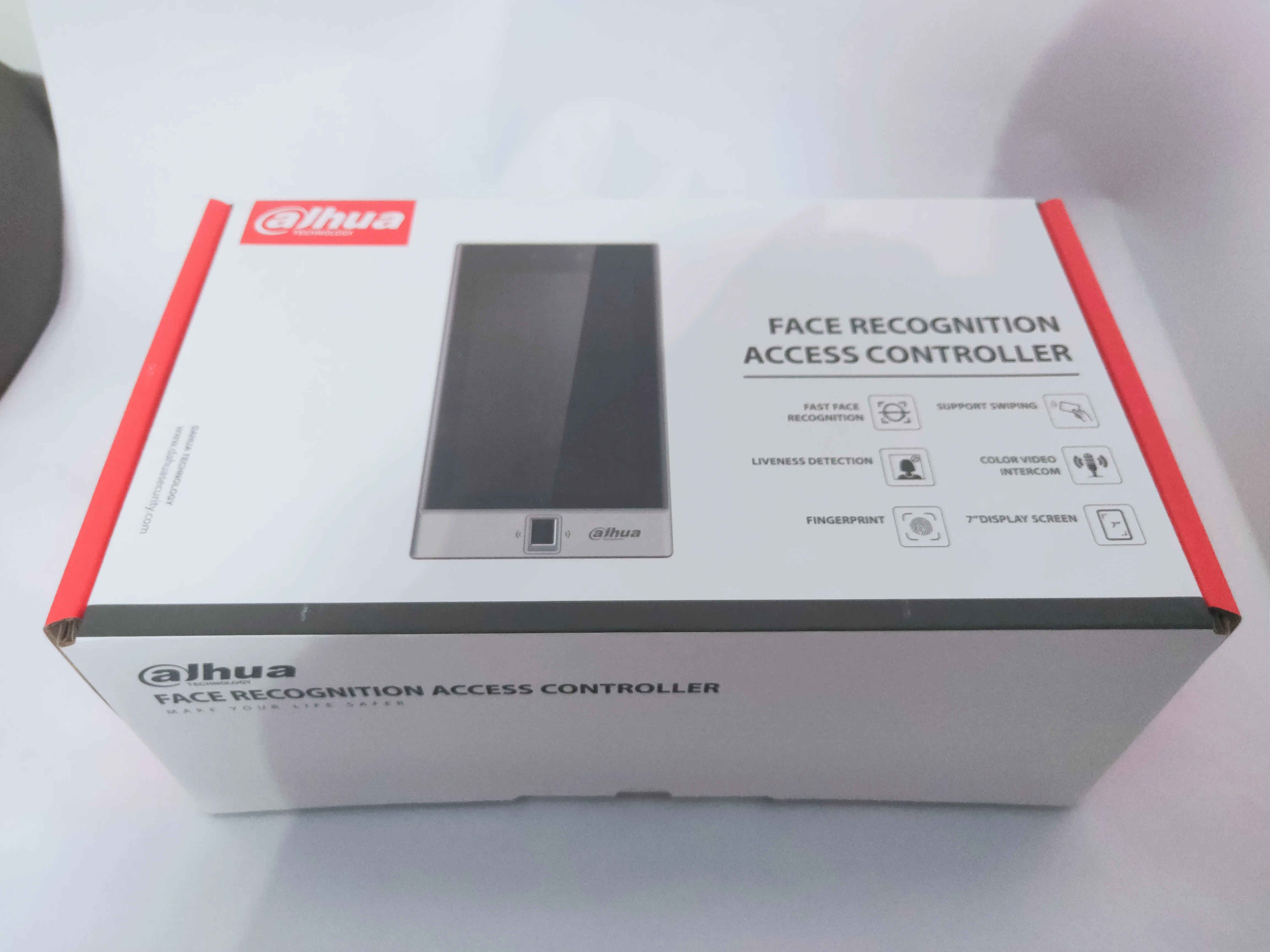 Dahua Face Recognition Access Controller ASI7214S-W, Support Card Swiping, Password, FingerprintFace Recognition Access