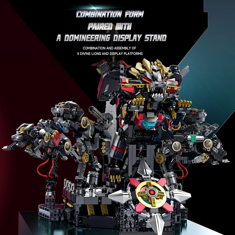 IN STOCK 80507 MOC Idea Technical Mecha Building Blocks Model Robot Bricks Assembling Toys for Christmas Gift Sets Home decor