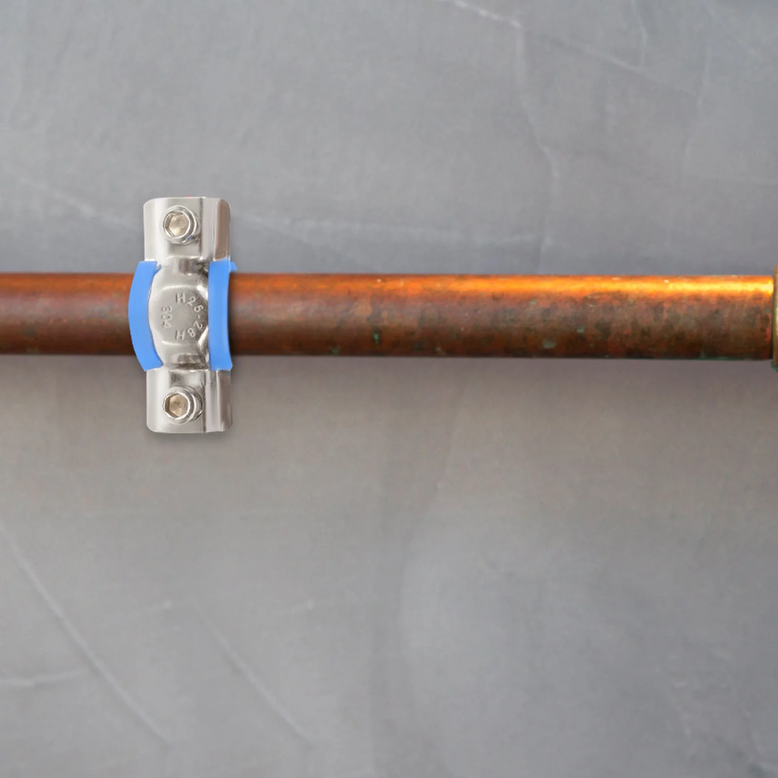 

Stainless Steel Clamp Pipe Hanger Ring Adjustable Support Bracket 25-28Mm Diameter Construction Machinery Power Industries Easy