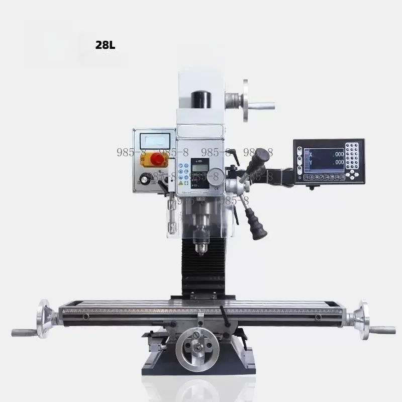 220V Small Household Mini Multifunctional Drilling and Milling Machine, New Micro Industrial Equipment for Metal Processing