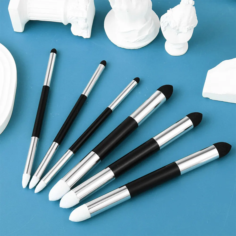 

8 Pcs Highlight Art Rubber Blender Stump Double Artist Washable Rubbing Brush Fluorescence