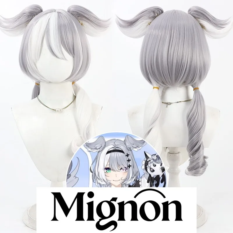 

NIJISANJI Elira Pendora, новый наряд, парик для косплея, Ewiwa Highlights, двойные косы