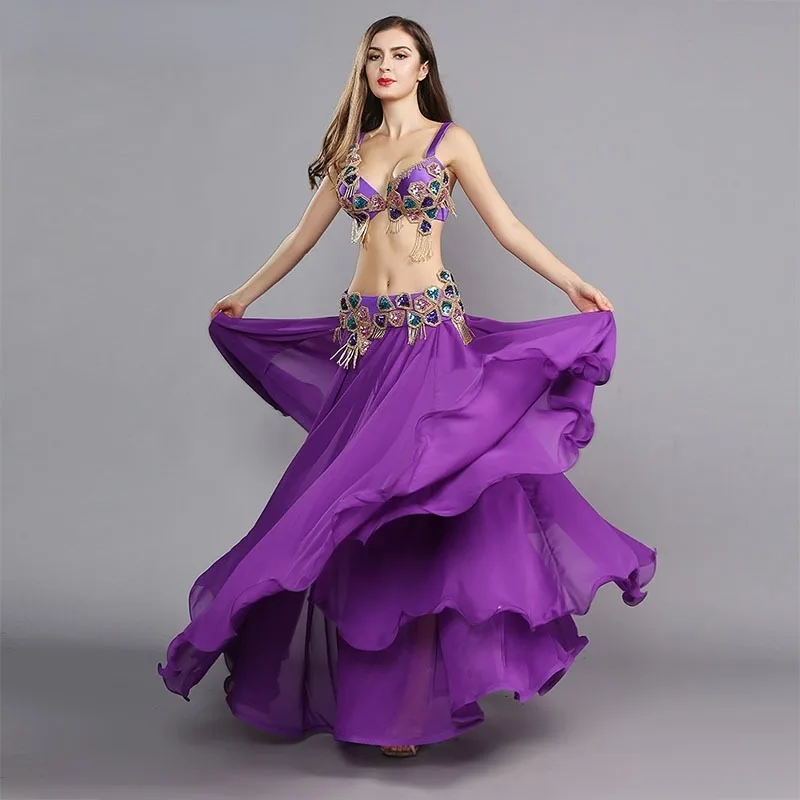 Belly Dance Dress 2024 New Women's Sexy Autumn and Winter Oriental Dance Suit Performance Costume