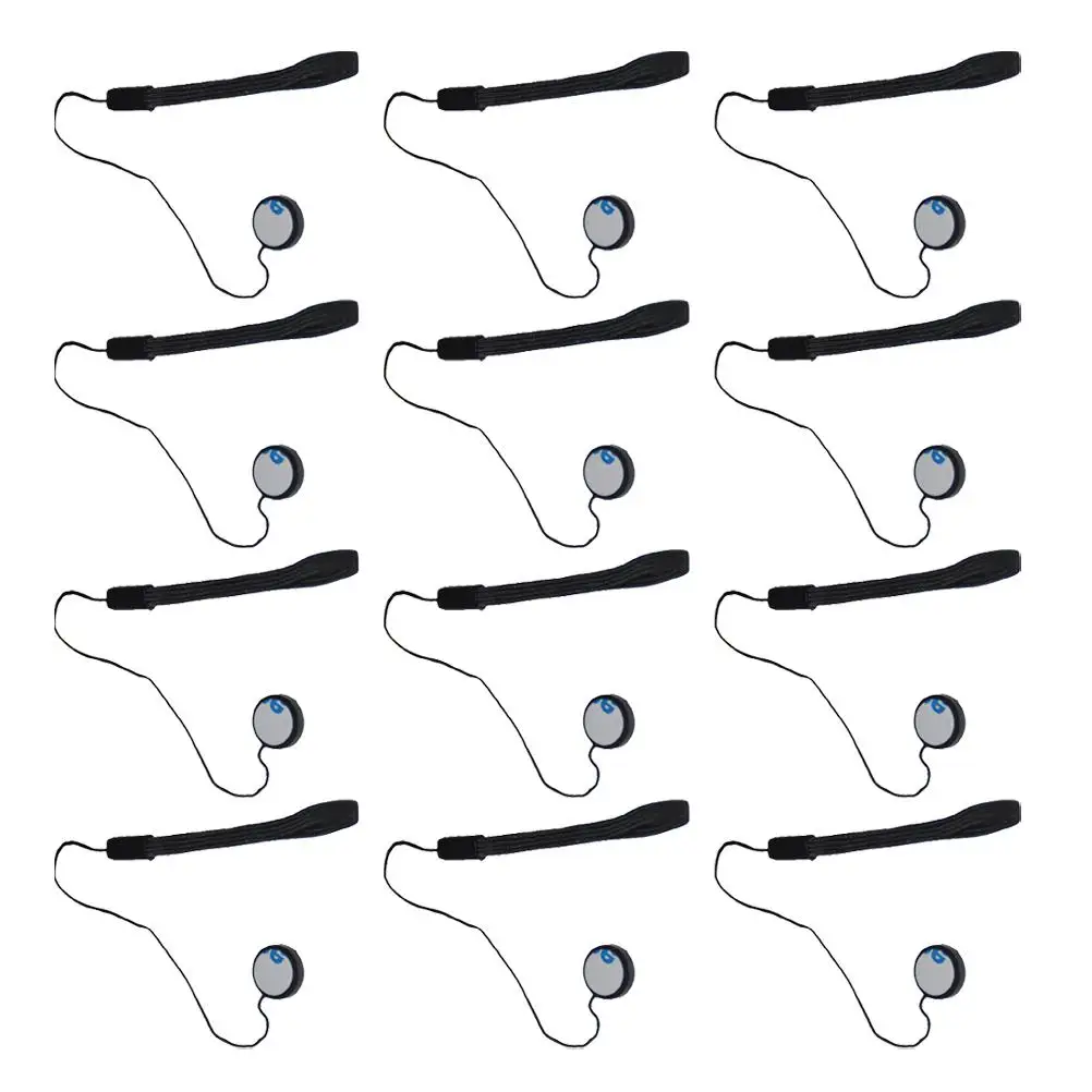 Corde perdue pour appareil photo, 20 pièces, capuchon d'objectif sécurisé, bandes élastiques adhésives pour sangle de sécurité compacte SLR, pratique