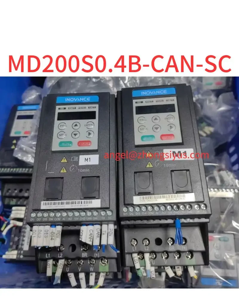 

Used frequency converter 400W MD200S0.4B-CAN-SC