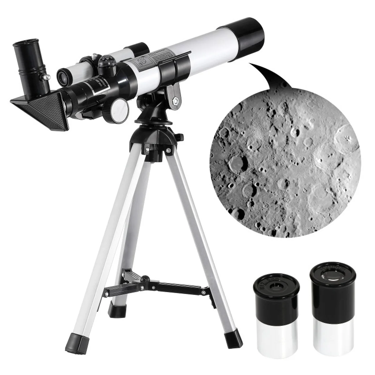 40040 Astronomical Telescope Monocular Professional Astronomical Telescope Reflecting Spyglass Camping for Travel Children Gifts