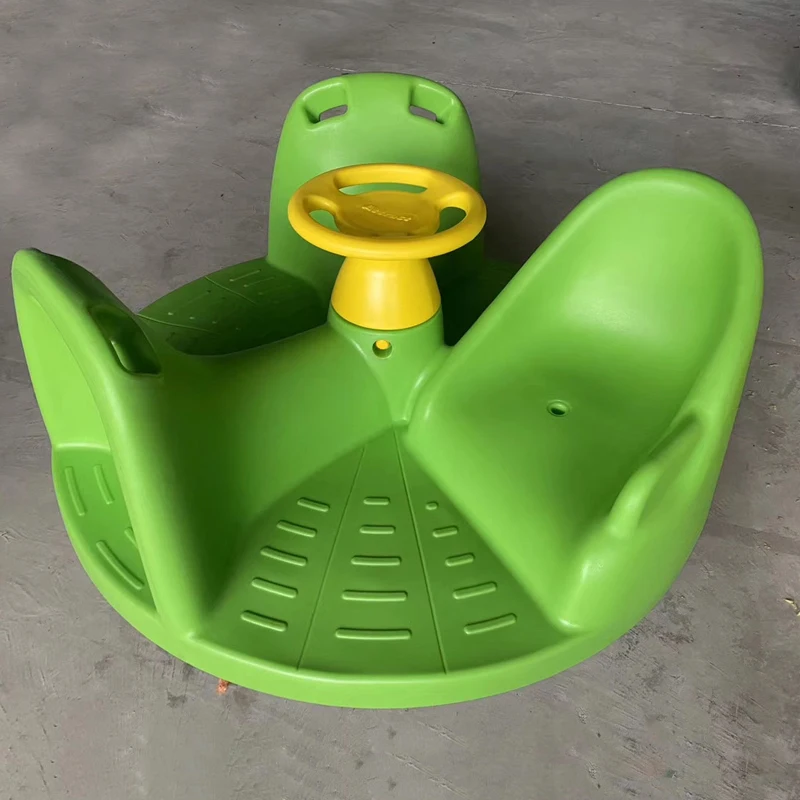 Toddler Carousel Seat Game Children's Outdoor Play Equipment Children's Plastic Merry-Go-Round
