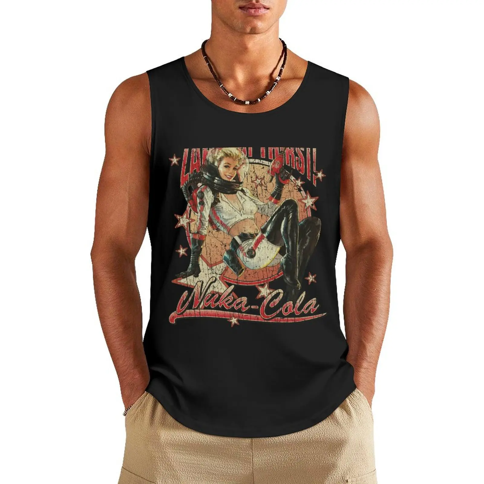 Zap That Thirst! 2044 Tank Top anime clothes Short sleeve bodybuilding men