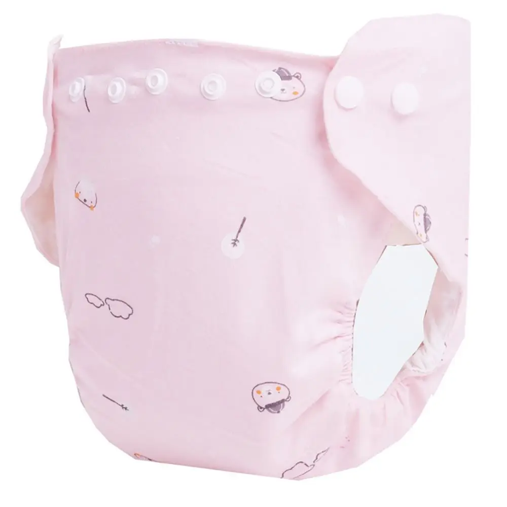 Convenient S M L Baby Washable Diaper with Buckles 0-18 Months Cloth Diapers Leakproof 3-14kg Diaper Pants Newborn Kids