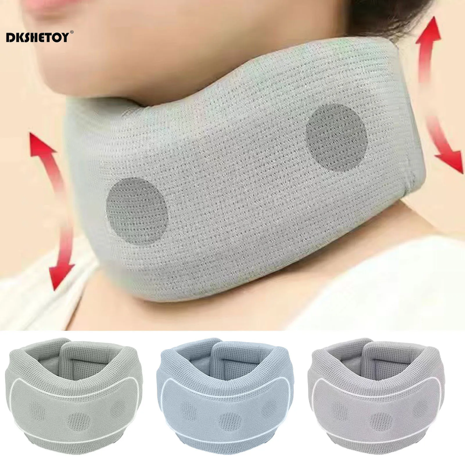 Soft Sponge Neck Support Braces Cervical Pillow Adjustable Durable Foam for Relieve Cervical brace Airplane Travel Health care