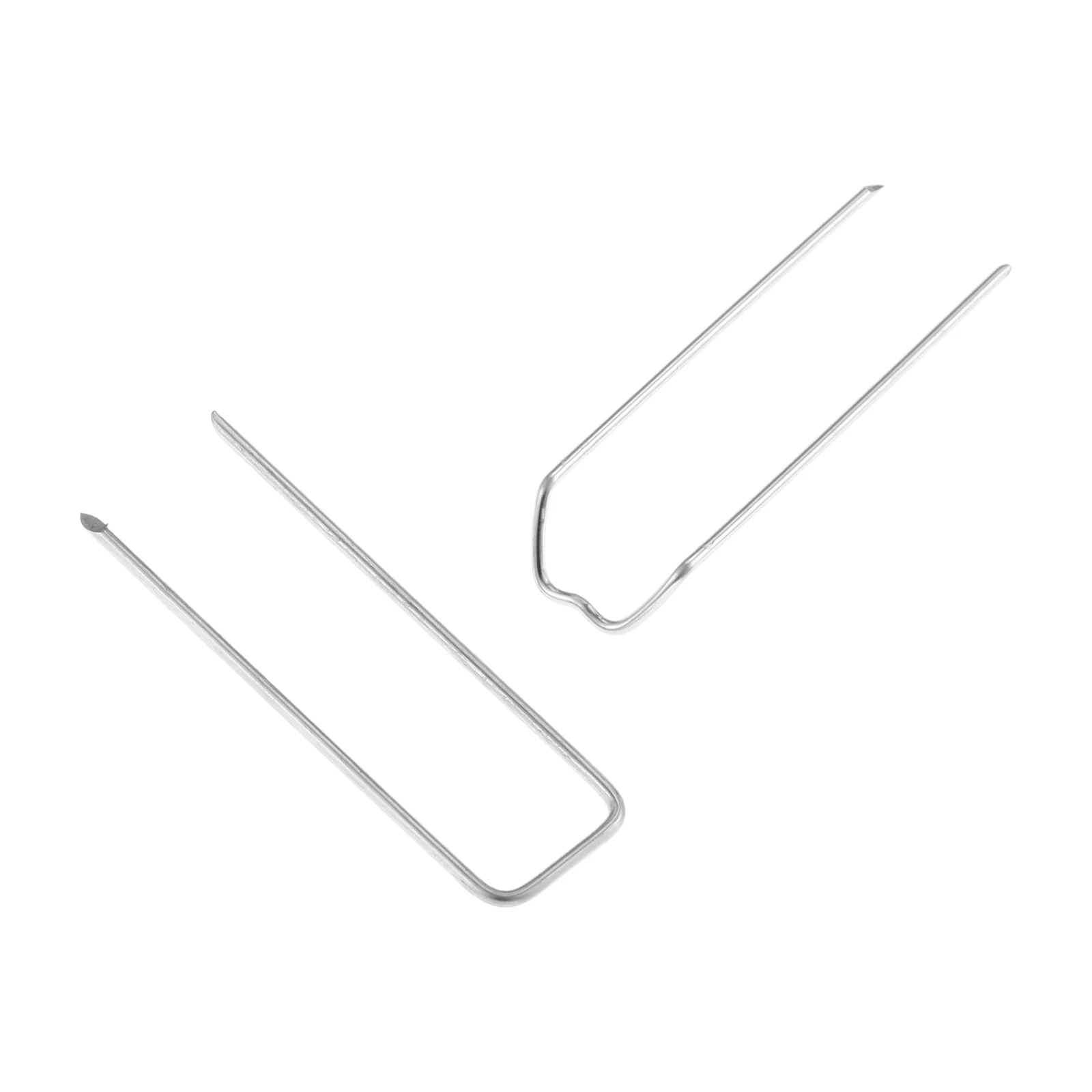 100Pcs M /U Type Wreath Pins Fixed Floral Pins DIY Craft Wreath Bouquet Making Pin for Climbing Plants Wreath Garden Bouquet