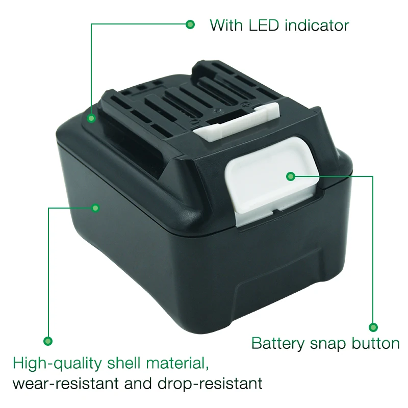 BL1020 BL1040 12V 10.8V 2000mAh/4000mAh Li-ion Power Tools Rechargeable Battery for Makita BL1016 BL1015 BL1041 BL1021 DF331D