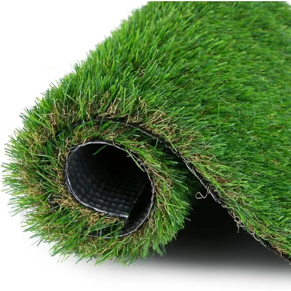 

Artificial Lawn Carpet 4 Feet X 6 Feet, Indoor and Outdoor Lawn Mats, Green Fake Grass Carpet for Dogs,Patio Backyard Decoration