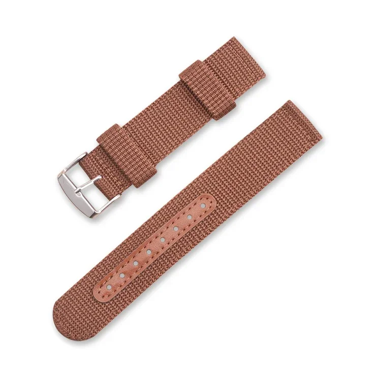 18mm 20mm 22mm 24mm Nylon Canvas Uhrenarmband Gewebter weicher Gürtel Universalarmband für Männer Frauen Sportarmband