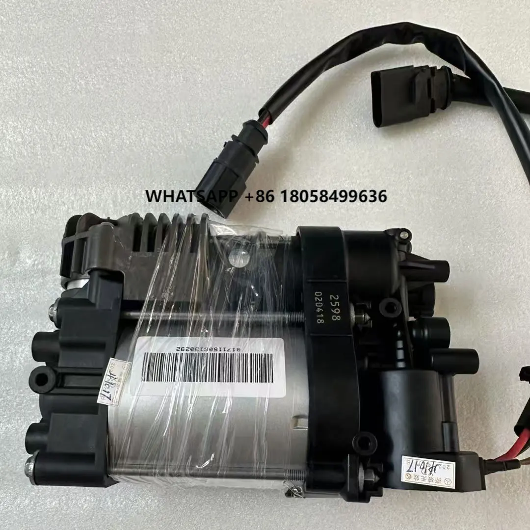 

Tech Master 970 air Suspension Compressor 97035815110 New Without Cover Steel & Rubber Bushings for Front Position Cars