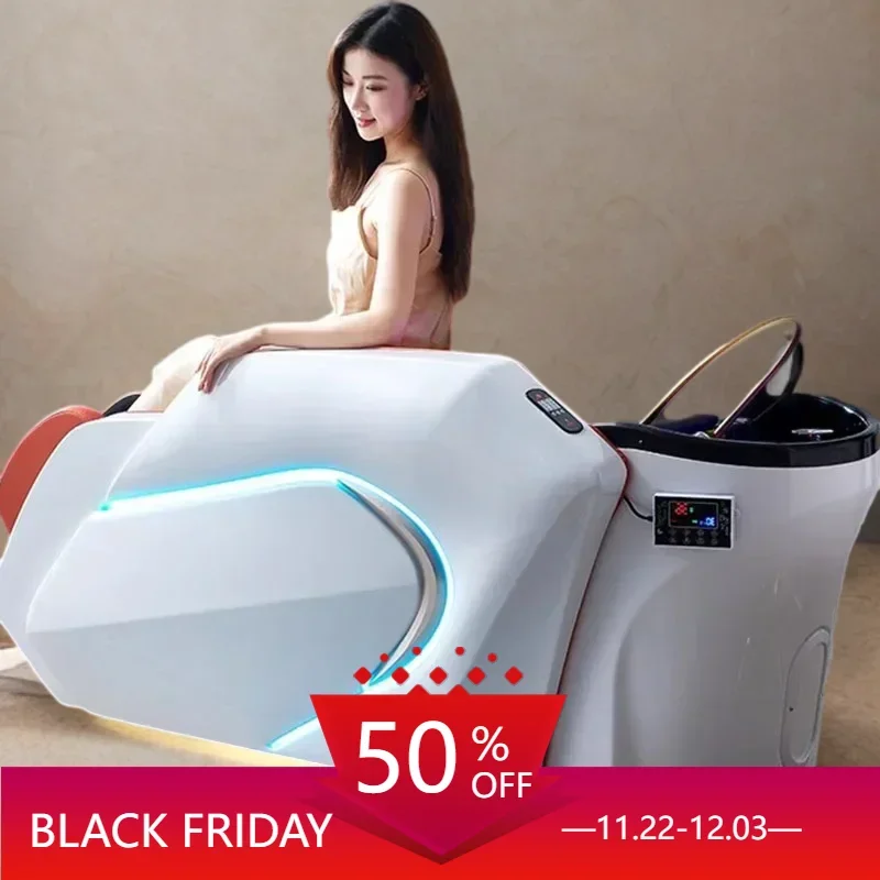 Washbasin for Capillary Therapy Washing Hair Chair Salon Adult Rocking Chairs Shampoo Bowl Full Furniture Beauty salon chair