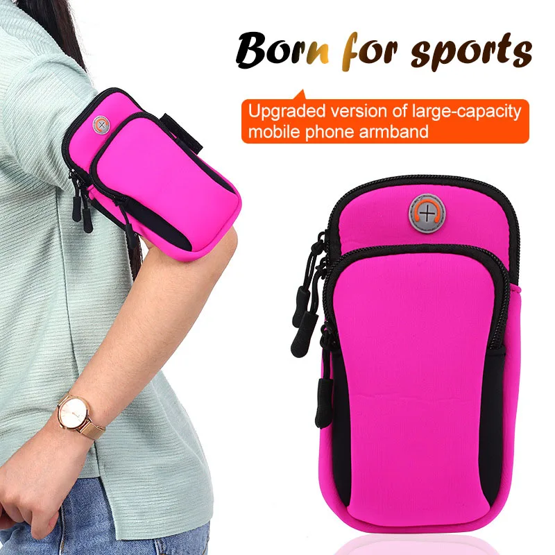 Mobile Phone Armband mp3/mp4 Bags iPhone 14 Pro Max Case For iphone11 Sports Bag For Mobile Multifunction Running Accessories