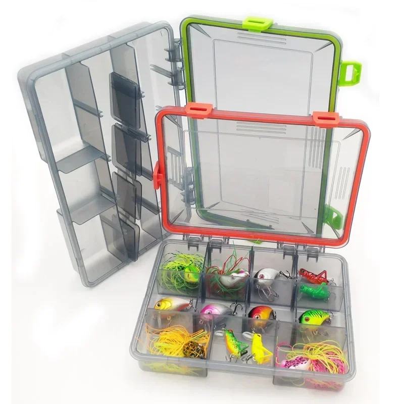 Fishing Tackle Box Large Capacity Fishing Accessories Tool  Box Fish Hook Lure Fake Bait Boxes Carp Fishing Goods