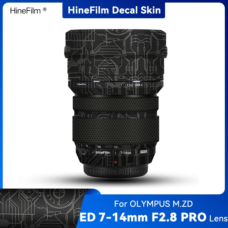 

Olympus 7-14 F2.8 pro наклейка на рассеиватель Виниловая наклейка для Olympus M.ZUIKO DIGITAL ED 7-14 мм f/2,8 PRO Объектив Премиум защитные чехлы