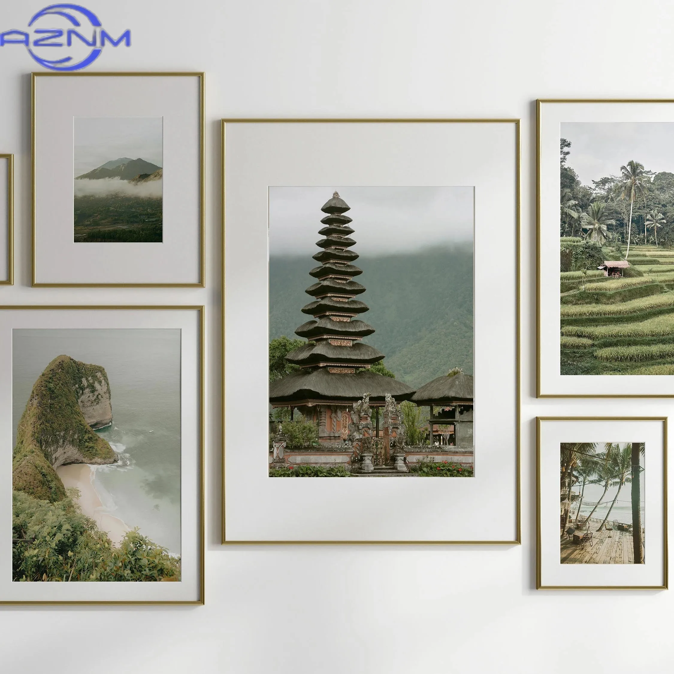 AZNM 1pc Bali Canvas Art Print - Home Office Bali review and price