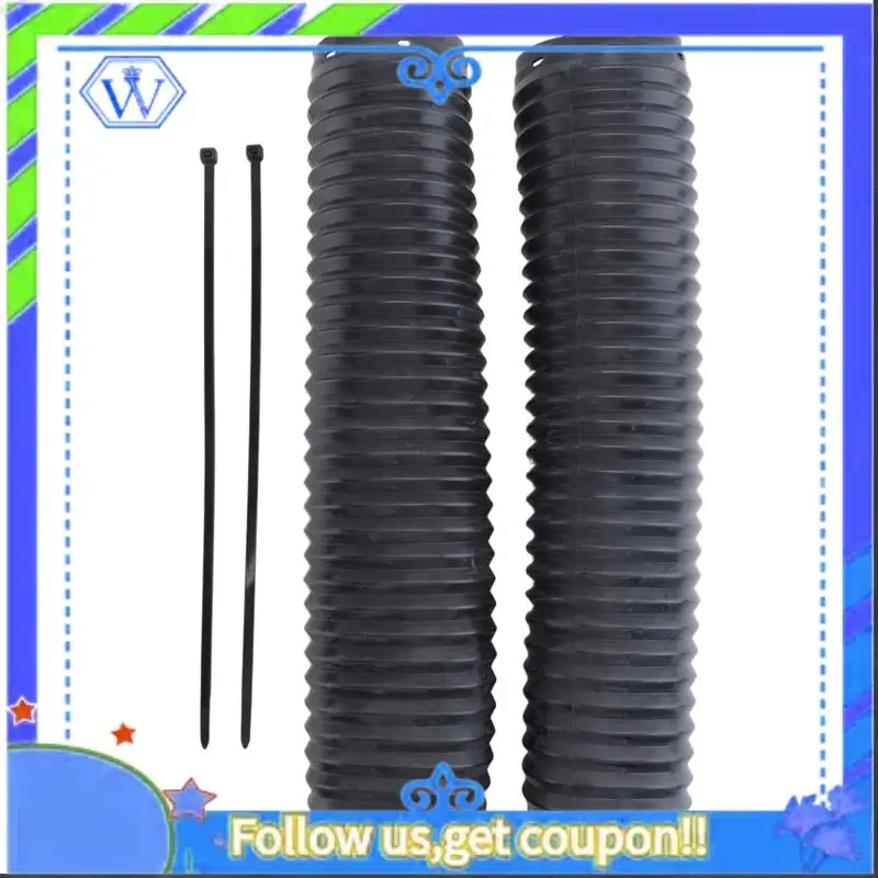 

M46K-Motorcycle Front Fork Guards Boots Cover For Suzuki DRZ400 2000-04 DRZ400E 2000-07 DRZ400S 2000-19 KLX400R 2003-04