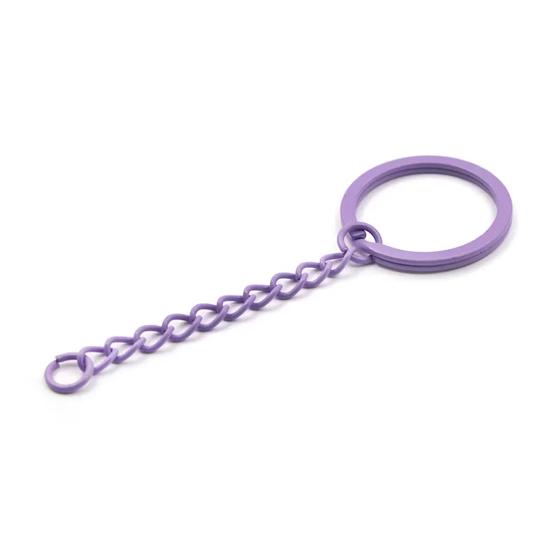 10 Stück 30mm Bunte Schlüsselanhänger 90mm Lange Karabiner Schlüsselanhänger für DIY Schmuck Schlüsselanhänger Verbindungshaken Puppenanhänger Zubehör – Detail 3