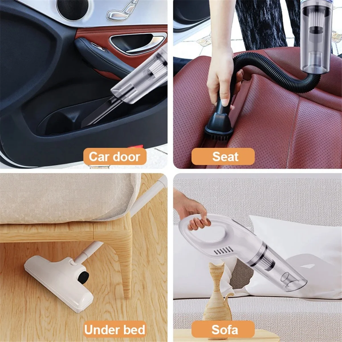

Vacuum cleaner 12000Pa Handheld Wireless Vacuum Cleaners Rechargeable Household Cordless Button Vacuum Cleaner