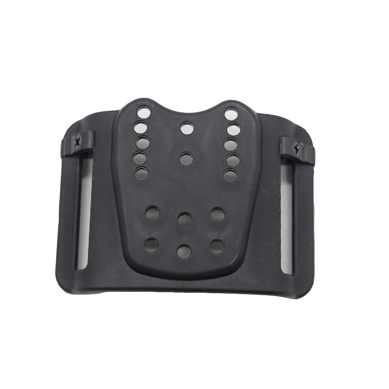 Tactical Kydex Holster Waist Belt Loop Paddle Multi-holes Quick Pull Holster Adapter for Gun Case Magazine Pouch Accessories