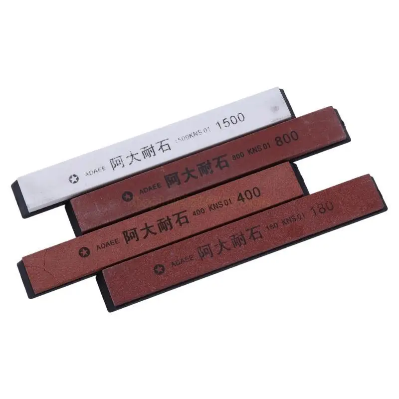 4pcs/Set System System Shinkstone Whetstone Stone Grit 180# 400# 1500#