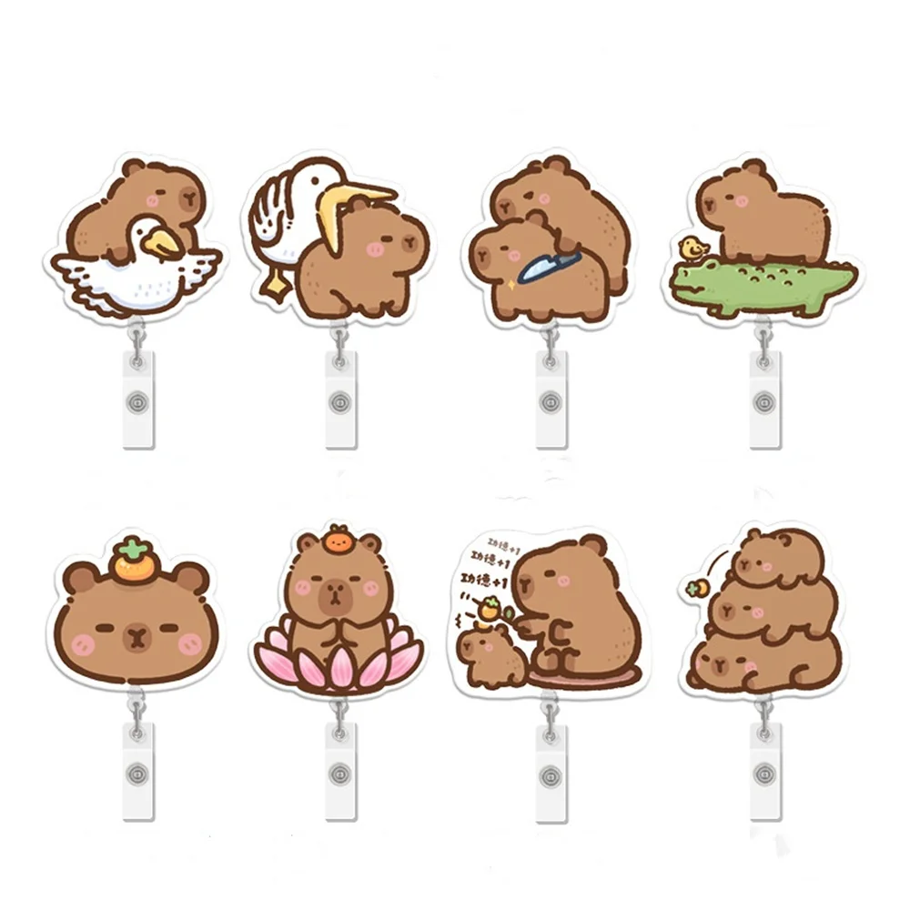 Capybara Badge Reel…