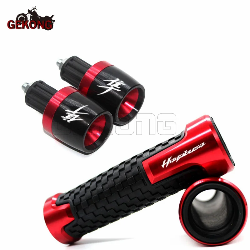 

For SUZUKI HAYABUSA GSX1300R Motorcycle 7/8"22mm Handlebar Handle Bar Grips Ends Universal Counterweight Cap Plug Slider Cover