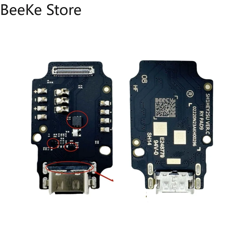 Origina USB Charging Port For Honor Pad 8 9 10 Pro 11 Tablet Charger Plug Dock Connector Flex Cable Board HEY3-W09 Replace Parts