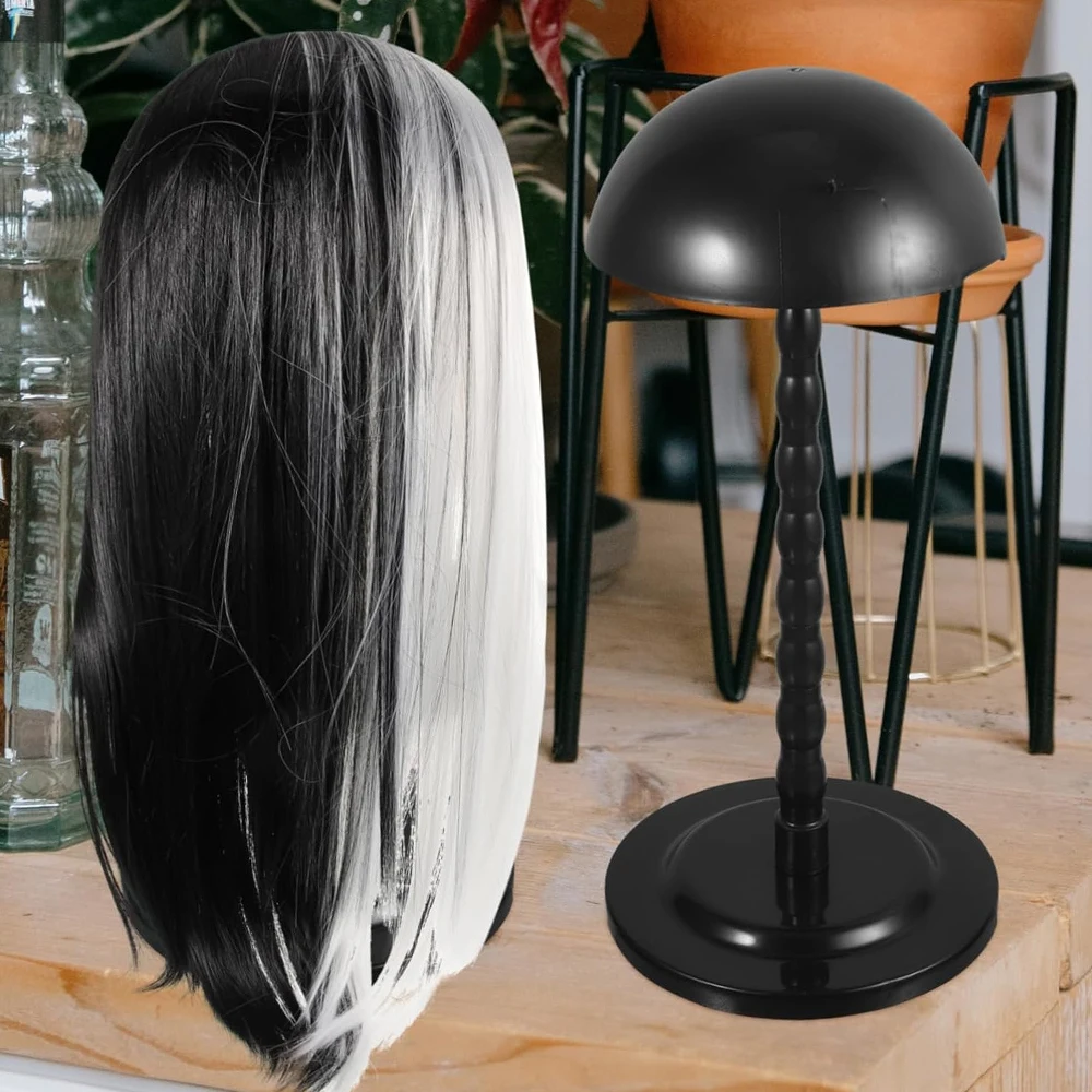 

Wig Stand, Portable Wig Holder Wig Head Stand for All Wigs Travel Wig Hair Stylist Gifts for Women