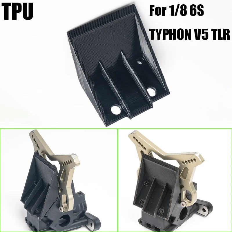 1pcs TPU Wing Panel Simulation for ARRMA 1/8 TYPHON 6S V5 TLR Tuned 6S Buggy Car