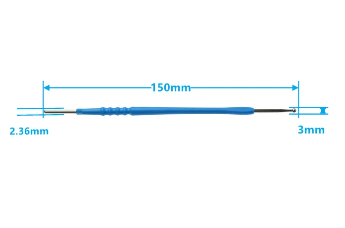2019V-LOCK najlepsza elektroda elektrochirurgiczna 2.36mm * 70mm zakrzywiona igła elektroda — zdjęcie 7