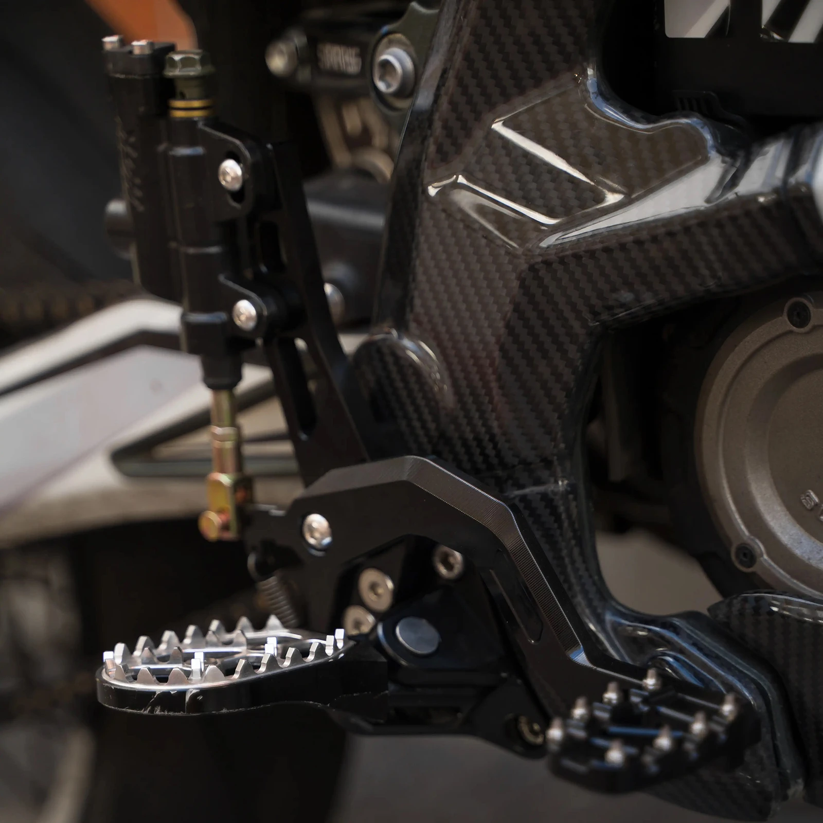 

SUR Electic dirt bike Ultra bee MOD Rear Foot Brake Kits Hydraulic Footbrake Assembly UB Foot Brake Brake System Kit